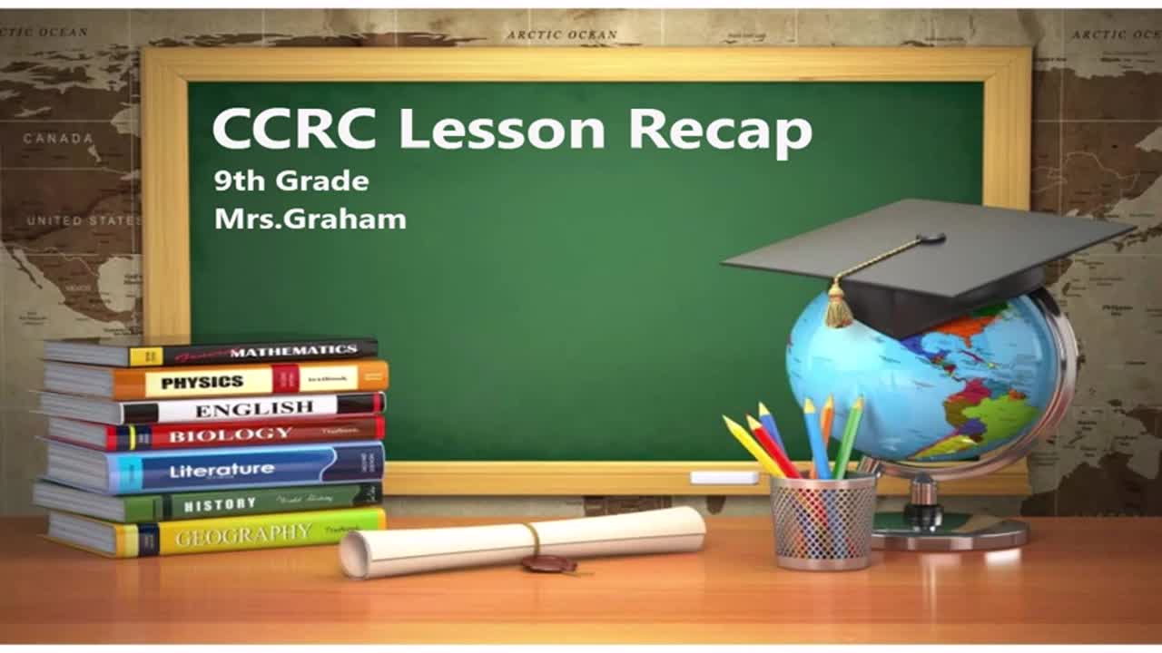 CCRC Lesson Recap 10/2