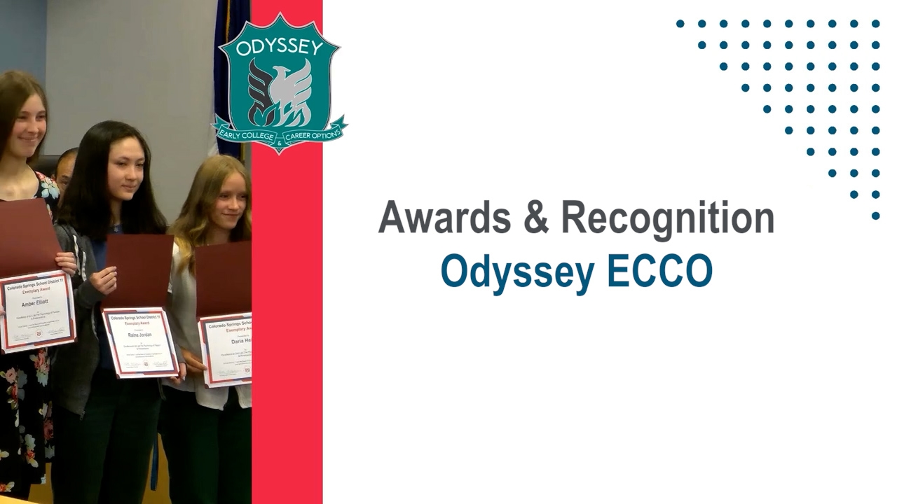 BOE Awards & Recognition Odyssey ECCO