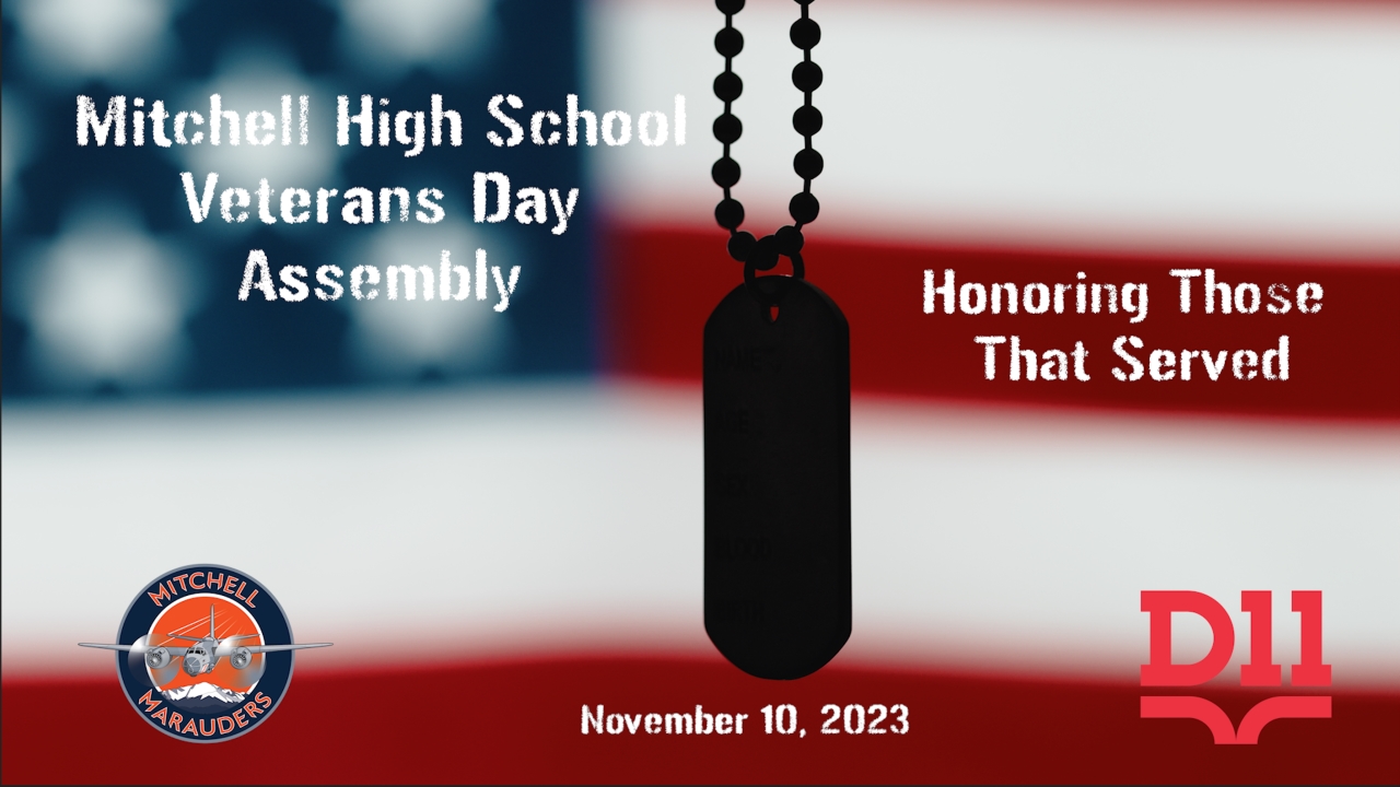 Mitchell Veterans Day Assembly 2023
